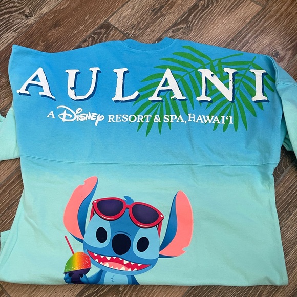 Disney Tops - Disney Aulani Spirit Jersey with Stitch sz M